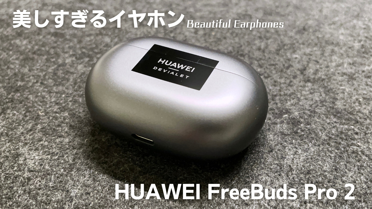 HUAWEI FreeBuds Pro 2 シルバーフロスト シリコンケース付き